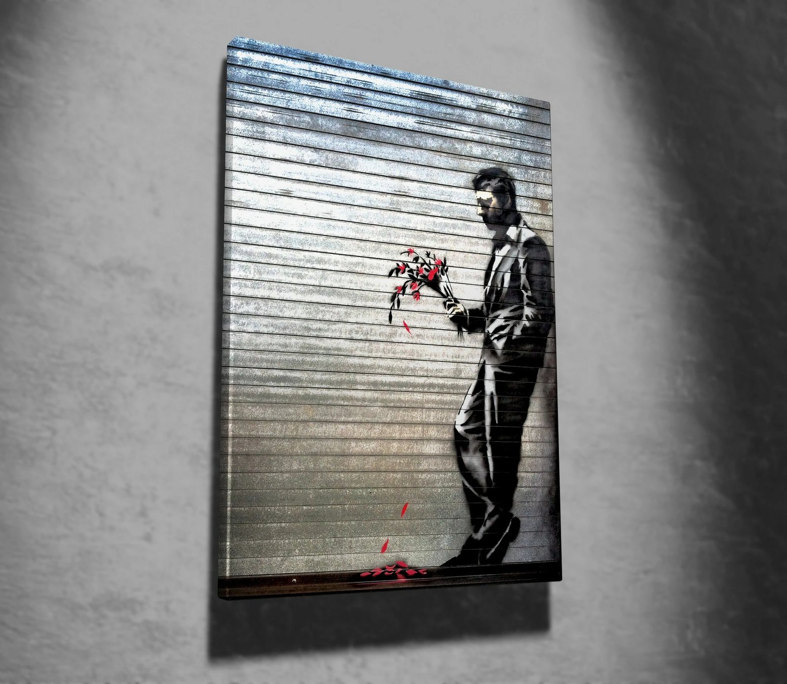 Pikturë dekorative në kanavacë, Banksy, shumëngjyrëshe, WY17, 50x70cm