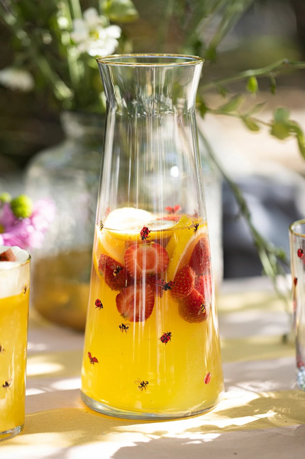 Shishe qelqi dekorative, ngjyrë ari, Hermia Concept, Lady Bird