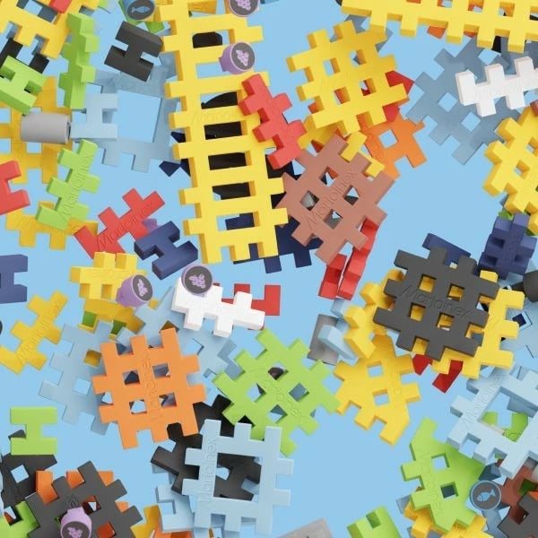 Set lodrash ndërtimi Marioinex Mini Waffle City House, 148 pjesë, shumëngjyrëshe