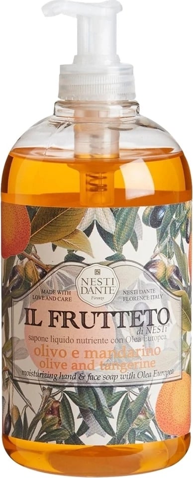 Sapun i lëngshëm Nesti Dante Il Frutteto Olive and Tangerine 500ml