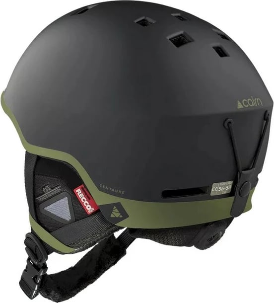 Helmetë Cairn Centaure Rescue, Mat, E zezë/Kaki, 56/58