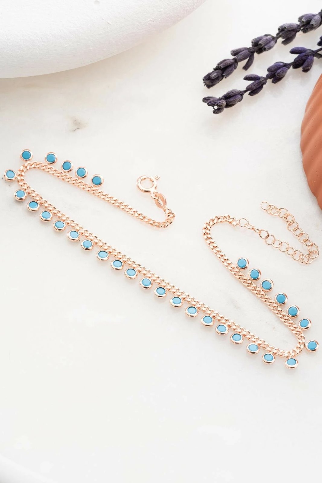 Byzylyk kyçeli argjendi, gur tyrkuaz, NRZ999700