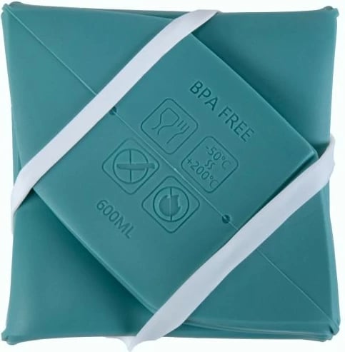 Shishe uji e palosshme Body Sculpture, kaltër