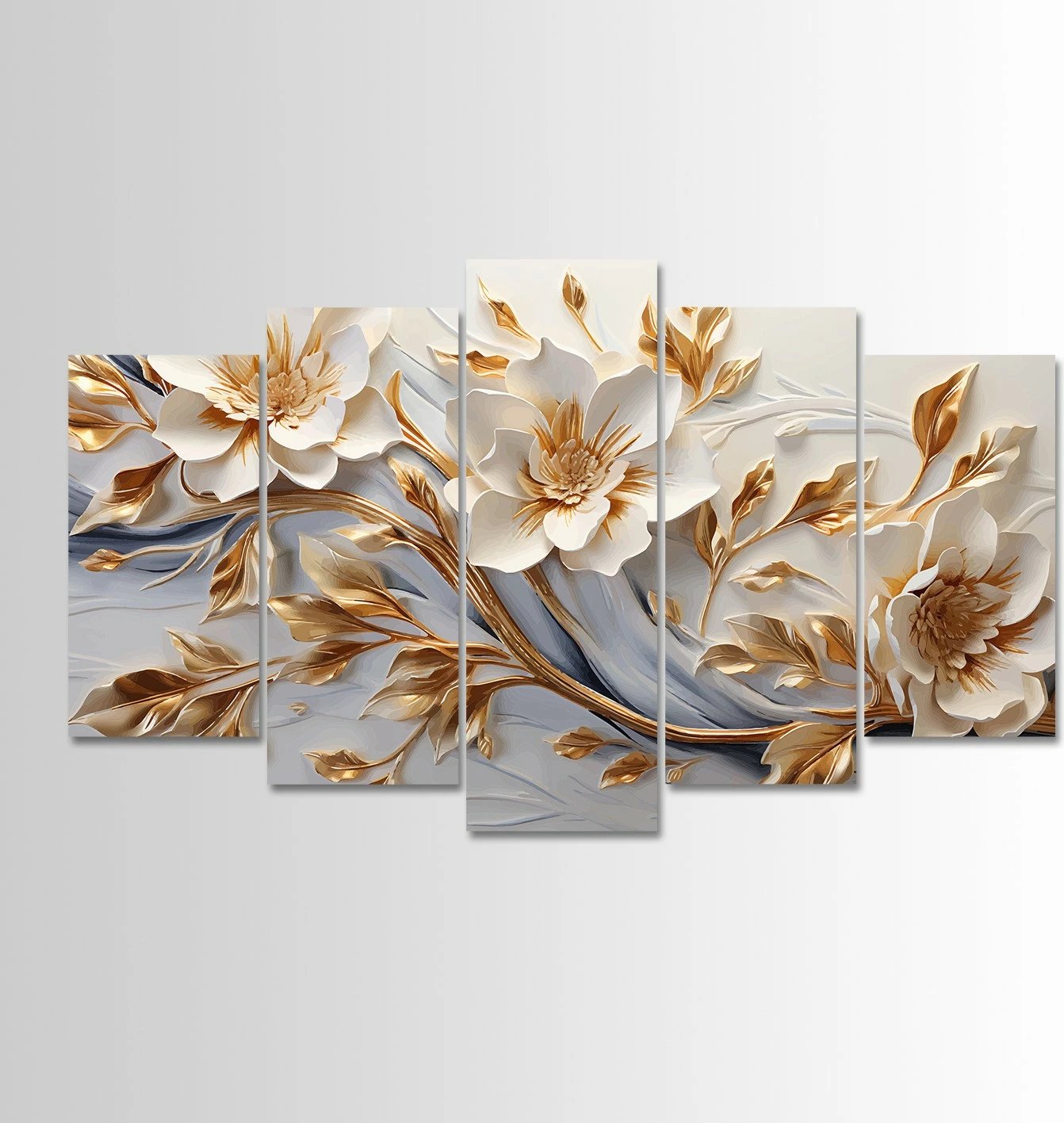 Pikturë dekorative MDF, 5 pjesë, Wallity, 5MDF4588_60100, 100x60cm