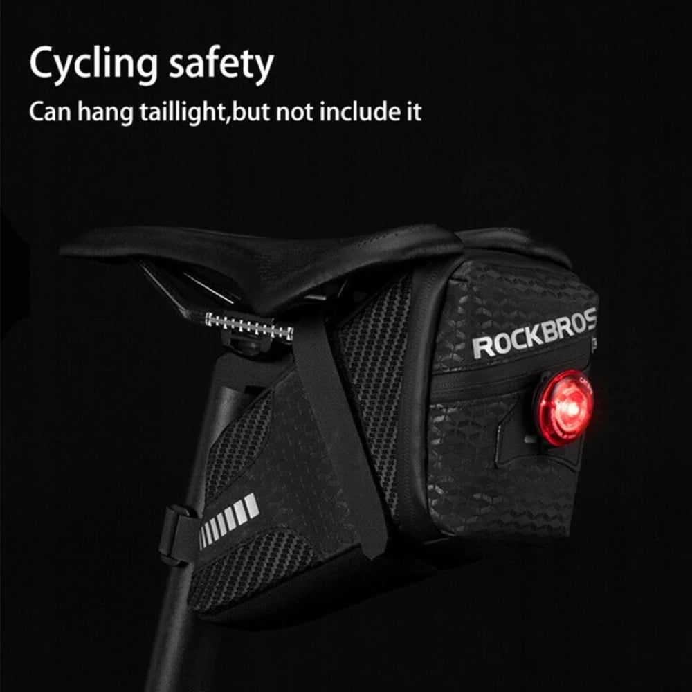 Çantë biçiklete Rockbros C29-BK, nën sedilje, 1.5L, e zezë