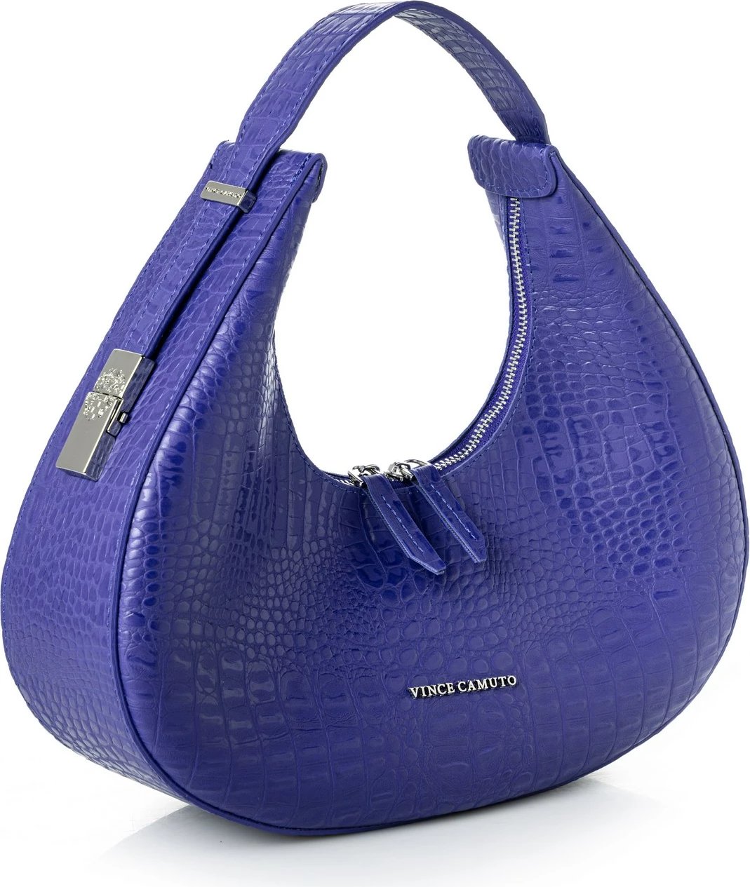 Çantë krahu Vince Camuto, Riviera - Croco Sax Blue