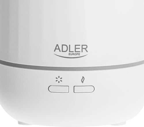 Difuzer arome ultrasonik USB 3-në-1, Adler, AD 7968, 100 ml, deri 25 m2, ndriçim 7 ngjyra, auto-off, i bardhë