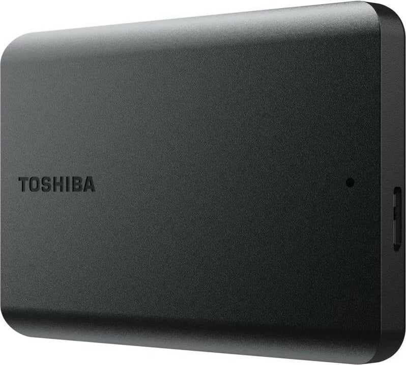 Disk i jashtëm Toshiba Canvio Basic, 1TB, i zi