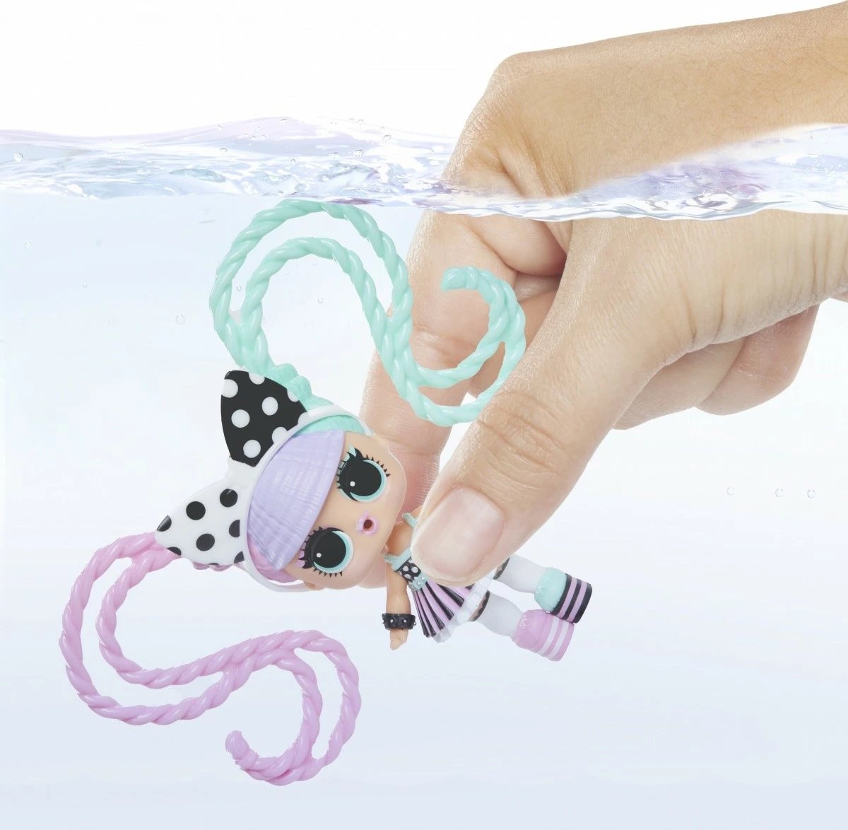 Set rruaza flokësh L.O.L. Surprise Hair Beads Tots, 64+ copë, për vajza