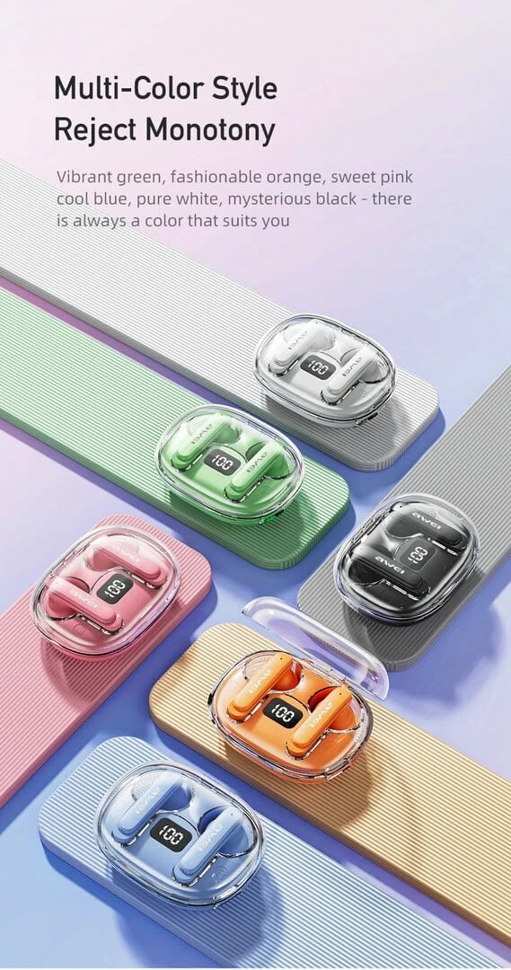 Kufje Me Bluetooth AWEI T86 ENC (Zezë)