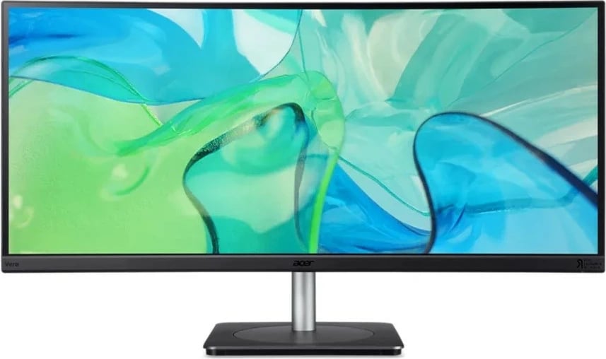 Monitor Acer CB343CUR, 34", WQHD, IPS, 2x HDMI, i zi/argjendtë