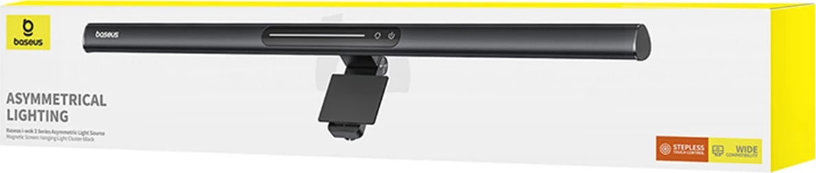 Llambë monitori Baseus i-wok 3 BS-LT007, magnetike, USB-C, e zezë Llambë monitori Baseus i-wok 3 BS-LT007, magnetike, USB-C, e zezë