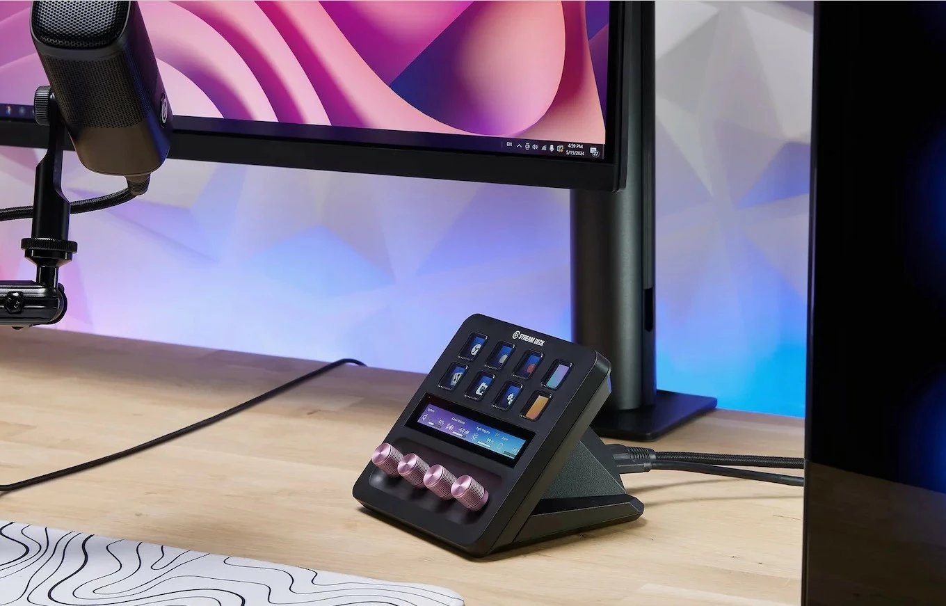 XLR Dock ELGATO 10GBM9901 për Stream Deck, e zezë