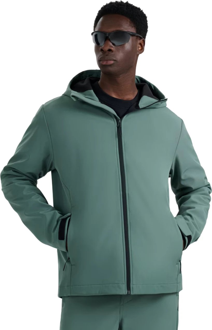 Jakne softshell për meshkuj 4F, e gjelbër