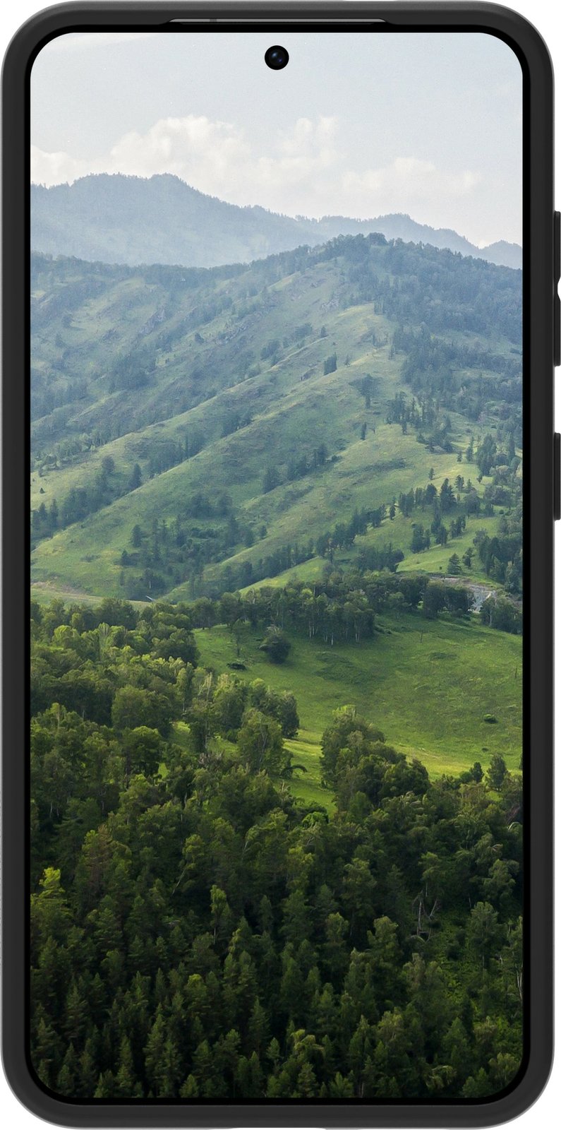 Mbështjellës dbramante1928 Bulk Eco Case Nuuk për Galaxy S25+, e zezë