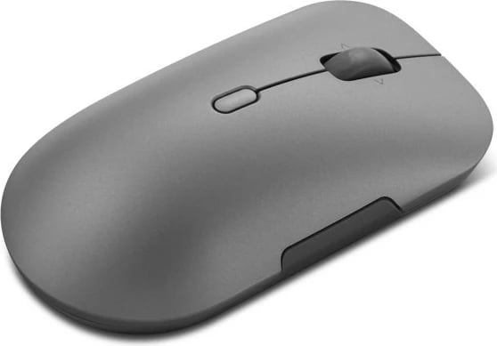 Maus pa kabëll, Lenovo Multi-Mode Pro Plus 6050 4Y51S61878, 2.4 GHz + Bluetooth, 4000 DPI, 10 butona, gri Luna
