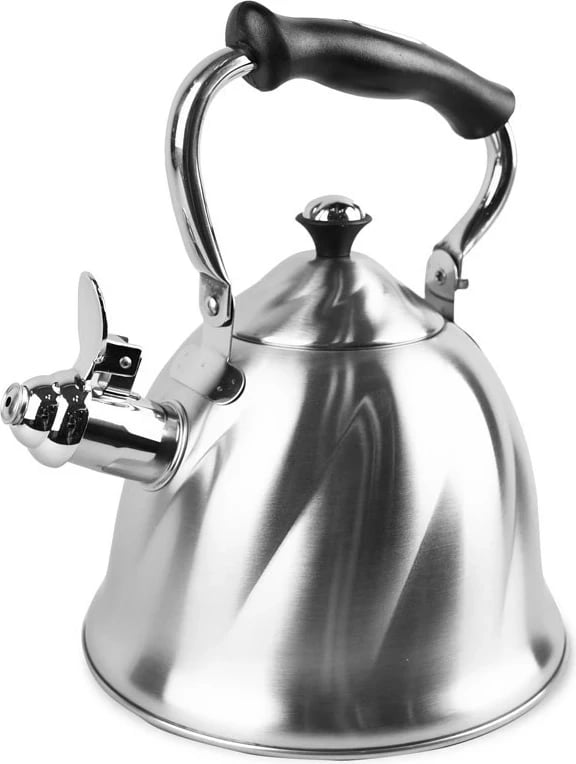 Çajnik Maestro MR-1305, 3 L, çelik inox, dorezë e zezë