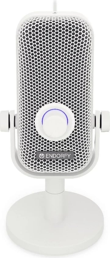Mikrofon tavoline ENDORFY Solum Voice S Onyx White, USB Type-C, i bardhë