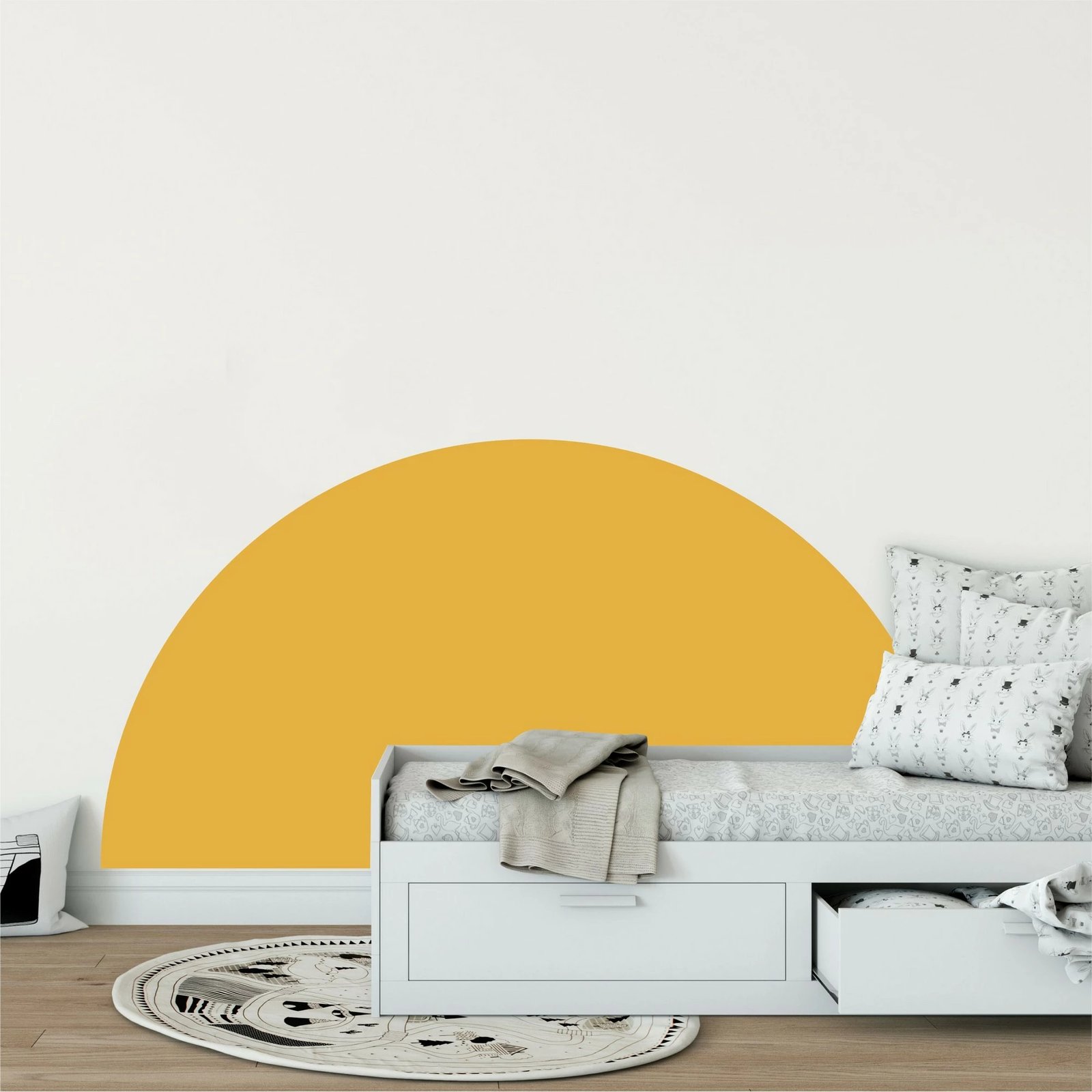 Sticker dekorativ për mur Wallity, MB-00112, shumëngjyrësh, 100x60cm