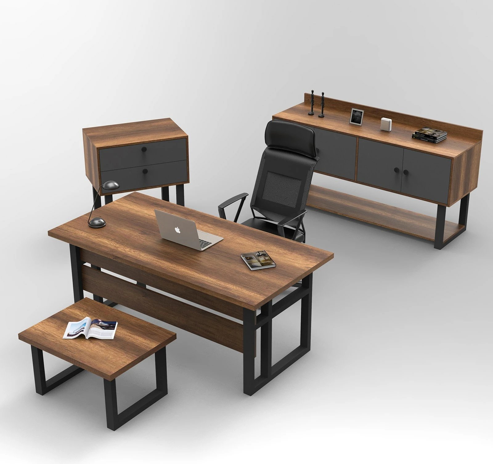 Set mobiljesh për zyre Skye Decor, Mn09-Ba