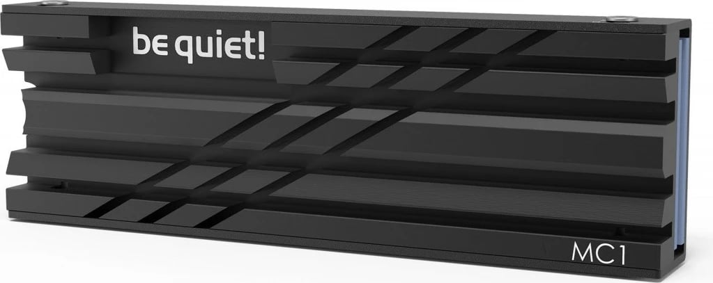 Ftohës SSD M.2, be quiet!, MC1 BZ002, për module 2280, alumini, i zi