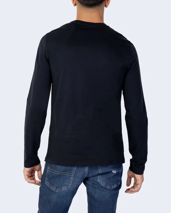 Maicë me mëngë të gjata Armani Exchange për meshkuj, blu