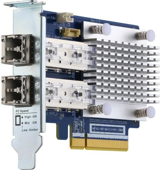 Kartelë zgjerimi HBA Fibre Channel, QNAP QXP-16G2FC, 16Gb dy porta, PCIe, për NAS QNAP