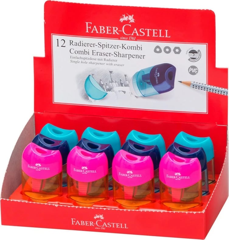 Mprehëse manuale lapsash FABER-CASTELL Spitz-Rad Kombi Mini, ngjyra të përziera