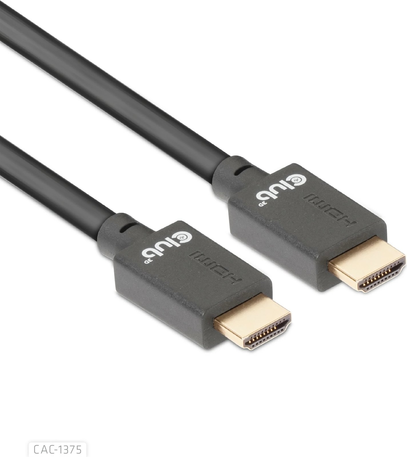 Kabllo HDMI Club3D 2.1 Ultra High Speed 5m, e zezë