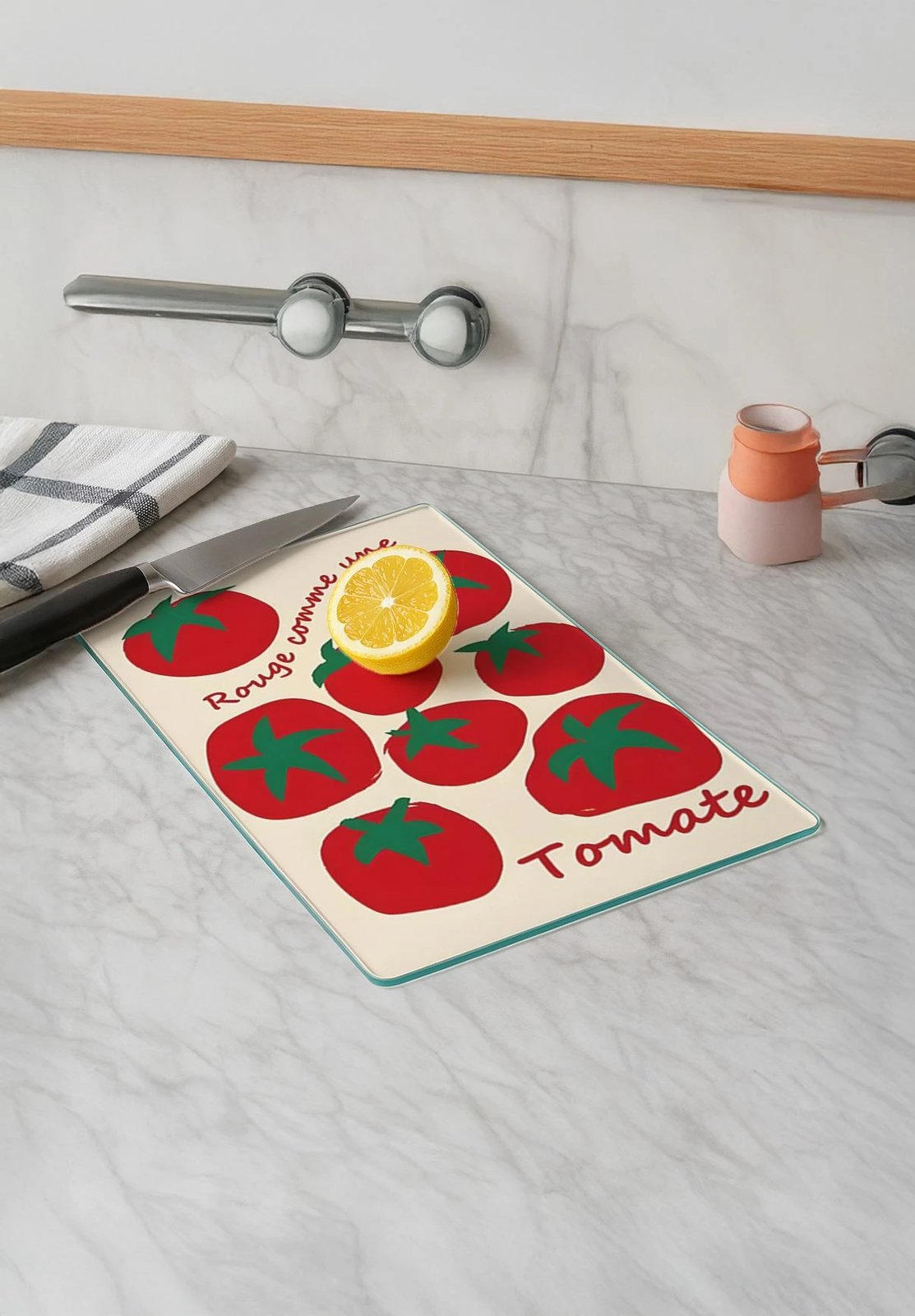 Dërrasë prerëse Hermia, Kes-00052, shumëngjyrëshe, 30x40cm Dërrasë prerëse Hermia, Kes-00052, shumëngjyrëshe, 30x40cm