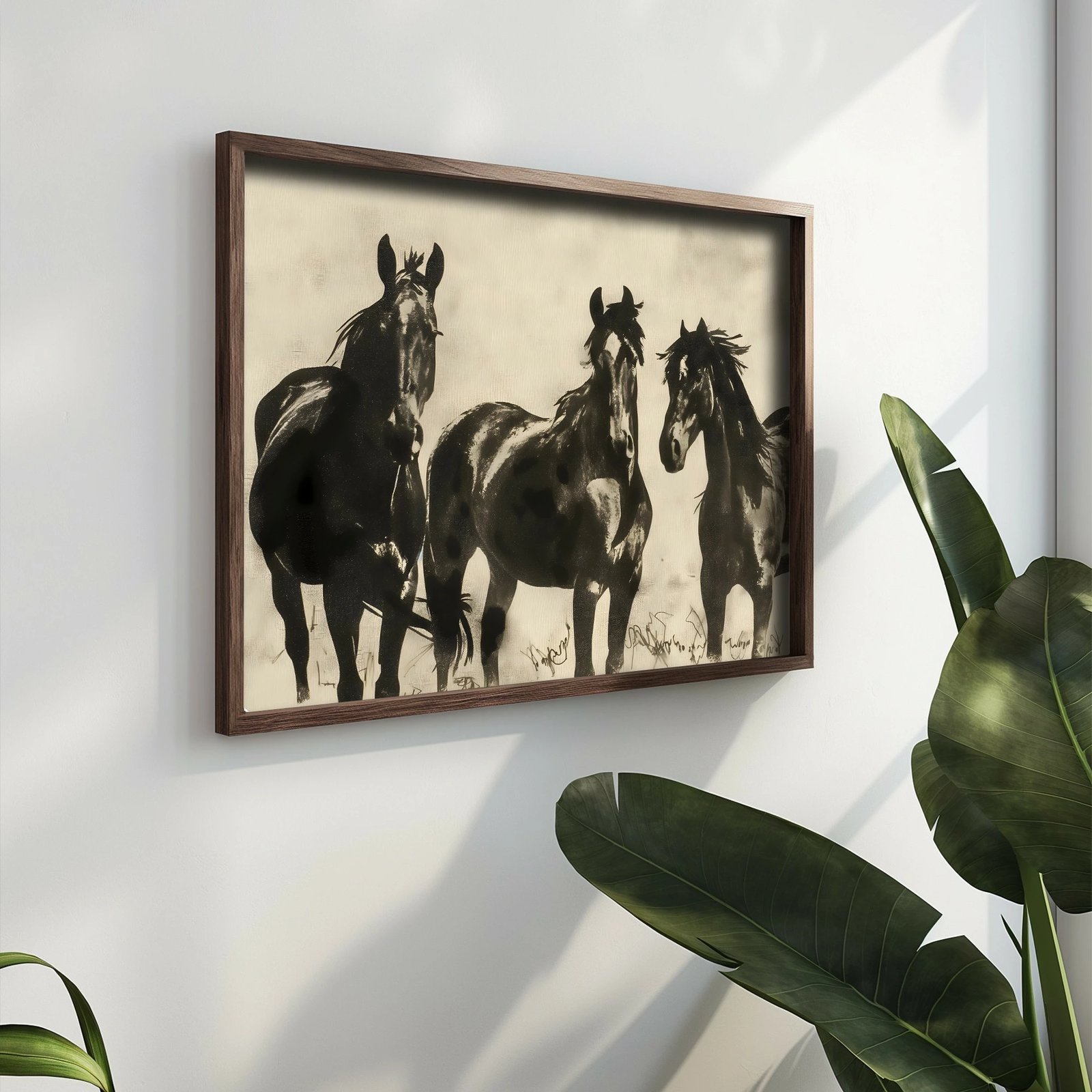 Pikturë dekorative me kornizë MDF, Wallity, GE168-L, shumëngjyrëshe