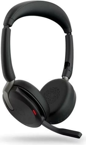 Kufje Jabra Evolve2 65 Flex Link380c MS Stereo, pa tela, karikim wireless, e zezë