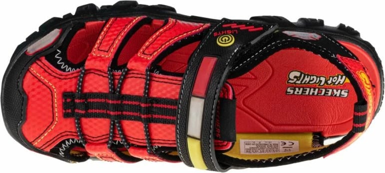 Sandale fëmijë Skechers, të kuqe