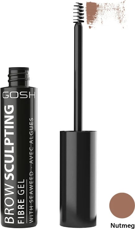 Xhel për vetulla Gosh Brow Sculpting Fibre Gel 001 Nutmeg 8ml