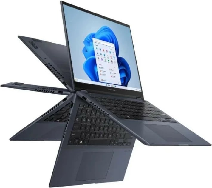 Laptop 2 në 1 Asus Vivobook S14 Flip TN3402YA-LZ268W, Ryzen 7, 16GB RAM, 1TB SSD, 14” Touch, Blu