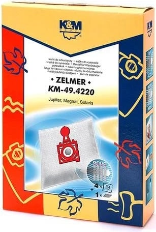 Qese per fshisë elektrike K&M, modeli 49.4220 Zelmer