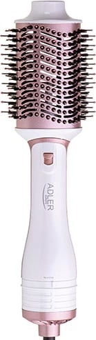 Stajler flokësh Adler AD 2027 1200W 5 koka ndërruese e bardhë perlë/rozë gold, set 5 aksesorë