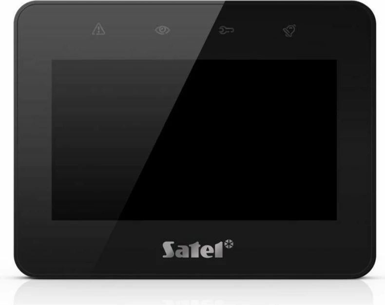 Ekran me prekje SATEL 4.3", INT-TSG2R-B, i zi