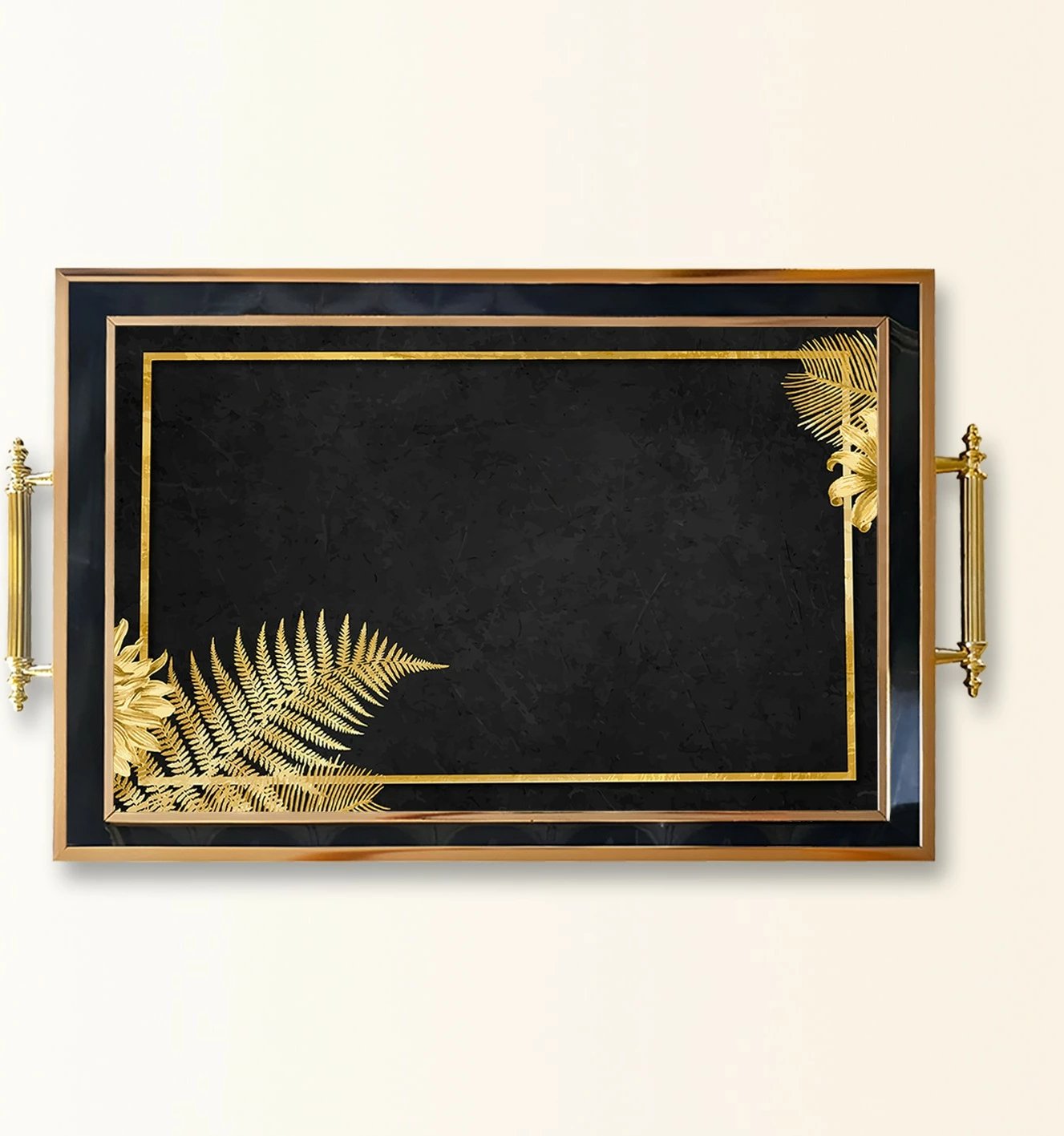 Tabaka xhami elegante, shumëngjyrëshe, Aberto Design, TPA9773, 50x29x3.5cm Tabaka xhami elegante, shumëngjyrëshe, Aberto Design, TPA9773, 50x29x3.5cm