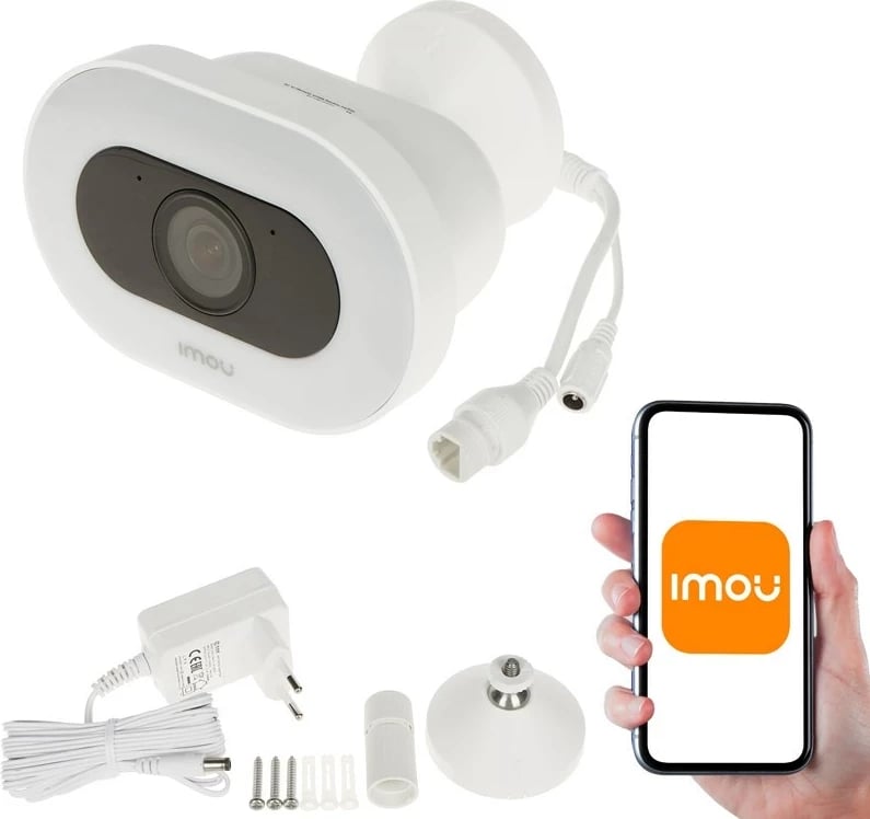 Kamerë sigurie IP Imou Knight IPC-F88FIP-V2, 4K, Outdoor, Bardhë