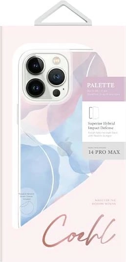 Mbështjellës UNIQ Coehl Palette për iPhone 14 Pro Max, blu