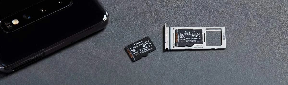 Kartelë microSD Kingston 64GB Classe 10 SDCS2/64GB me Adattatore SD