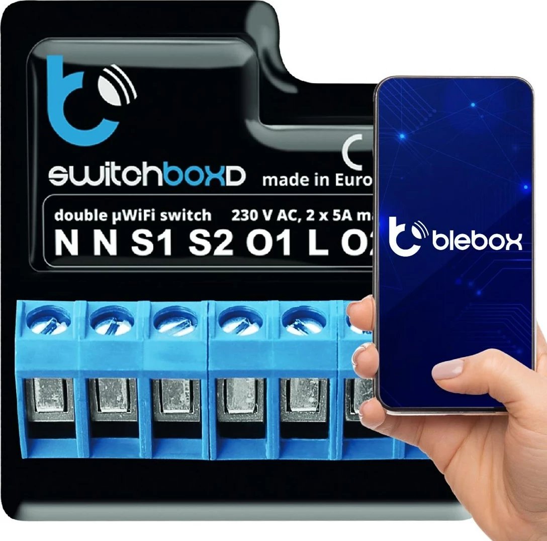 Switch Blebox SwitchBoxD, 230V, Wireless, i zi