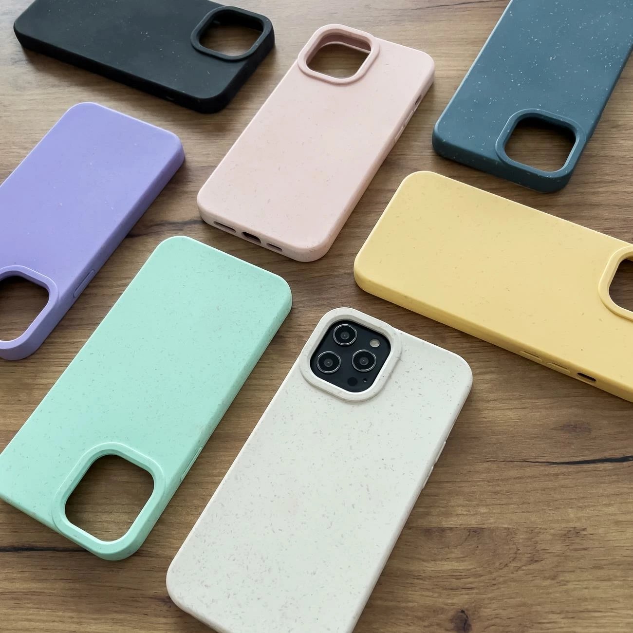 Mbështjellës Hurtel Eco Case për iPhone 11 Pro Max, silikon, mente