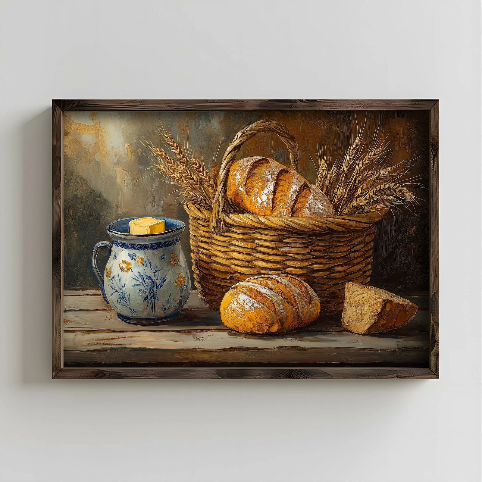 Pikturë dekorative me kornizë MDF, Wallity, TUN119-L, shumëngjyrëshe, 35x47x2cm