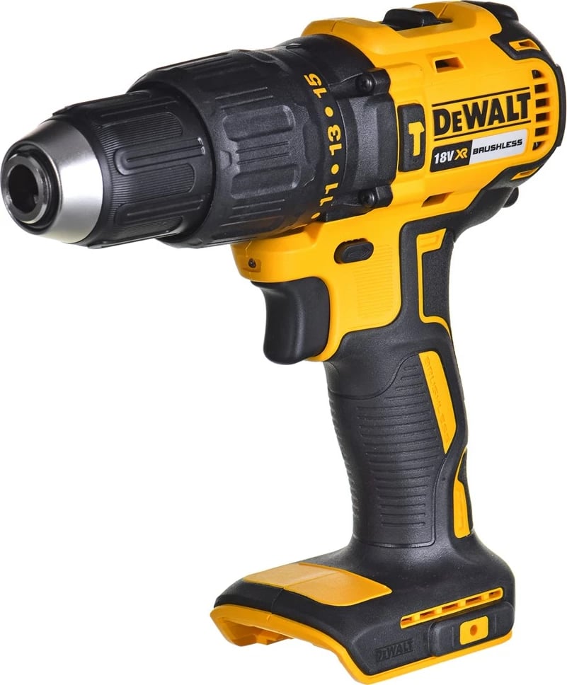 Makineri goditëse/vidash DeWalt DCD778S2T-QW, 18V, 1.5 Ah, 2 bateri, zi/verdhe, set