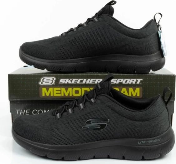 Atlete për meshkuj Skechers, të zeza