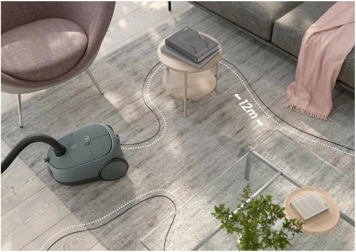 Kasë Electrolux 600 Clean EB61C1OG, 3.5L, HEPA, e gjelbër