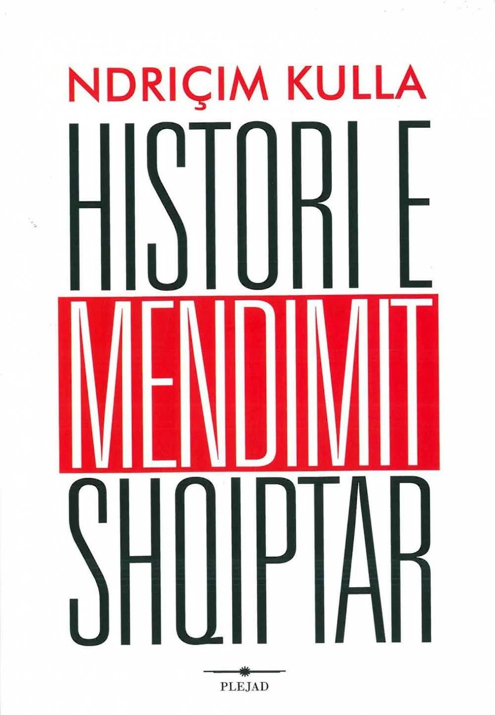 Histori E Mendimit Shqiptar - Ndricim Kulla