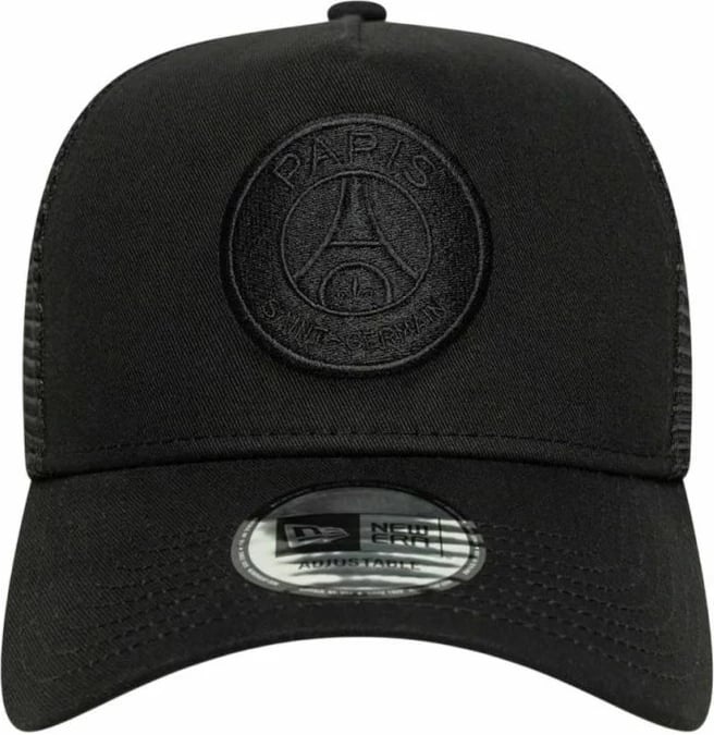Kapelë trucker New Era Paris Saint-Germain, e zezë